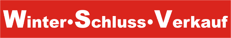 Winterschlussverkauf
